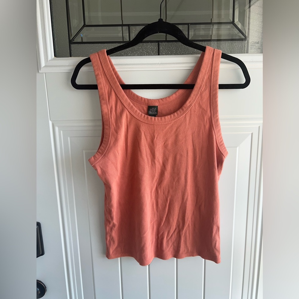 Wild Fable Orange Tank Crop Size XLarge